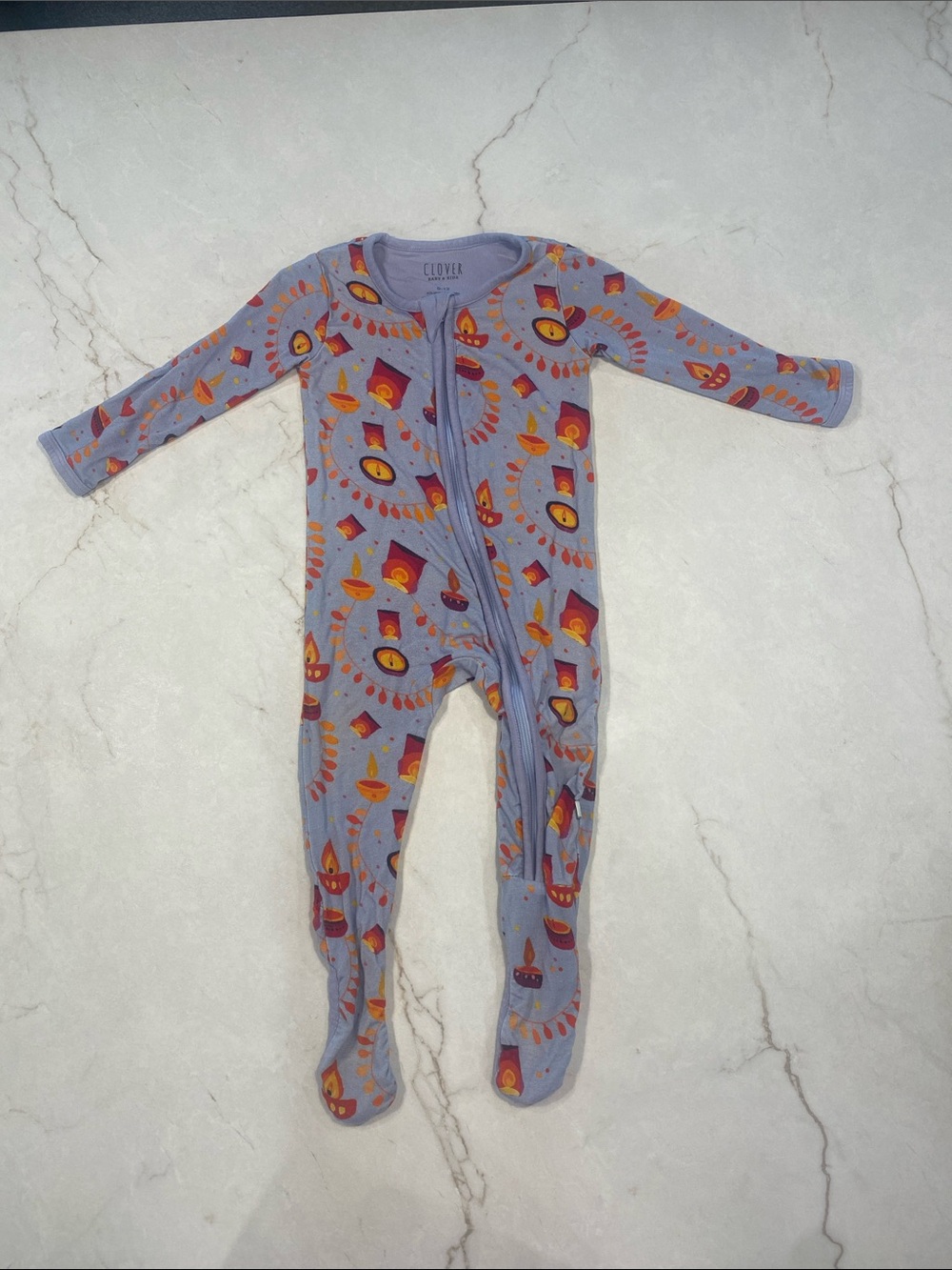 Clover baby and kids bamboo footie pajama 2 available